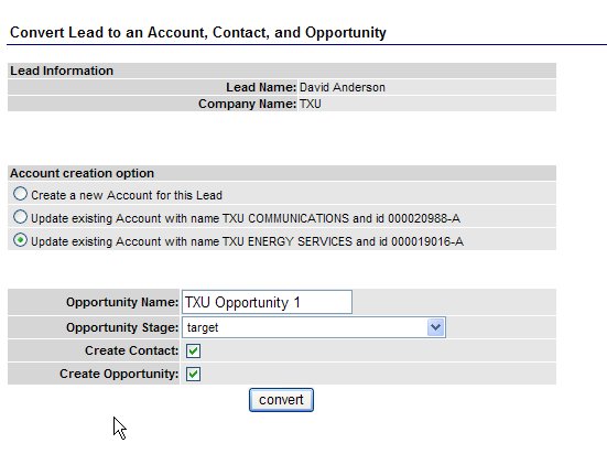 Lead Conversion Step 2